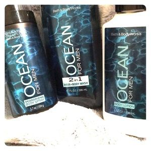 NWT Bath and Body Works Ocean for Men Bundle